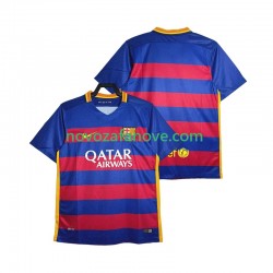 Nogometni Dres FC Barcelona 2015-2016 Retro Muški Domaći Kratkih Rukava