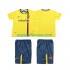 Nogometni Dres FC Barcelona 2009 Retro Dječji Gostujući 2008 Kratkih Rukava