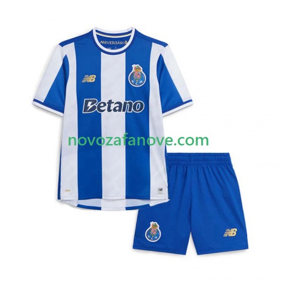 Nogometni Dres FC Porto Dječji Domaći 2025-2026 Kratkih Rukava