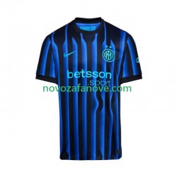 Nogometni Dres Inter Milan Muški Domaći 2025-2026 Kratkih Rukava