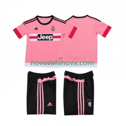 Nogometni Dres Juventus 2015 2016 Retro Dječji Gostujući Kratkih Rukava