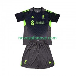 Nogometni Dres Liverpool Golmanski Dječji Domaći 2025-2026 Kratkih Rukava