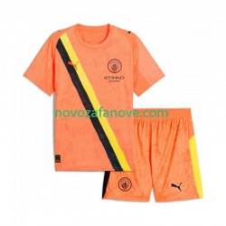 Nogometni Dres Manchester City UPER Kids Golmanski Dječji Domaći 2025-2026 Kratkih Rukava