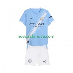 Nogometni Dres Manchester City Dječji Domaći 2025-2026 Kratkih Rukava