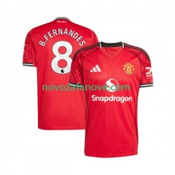 Nogometni Dres Manchester United Bruno Fernandes 8 Muški Domaći 2025-2026 Kratkih Rukava