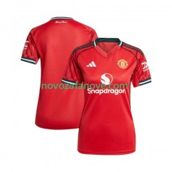 Nogometni Dres Manchester United Ženska Domaći 2025-2026 Kratkih Rukava