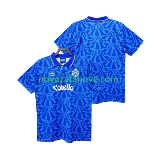 Nogometni Dres Napoli 1991 1993 Retro Muški Domaći Kratkih Rukava