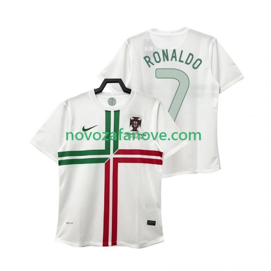 Nogometni Dres Portugal Cristiano Ronaldo 7 2012 Retro Muški Gostujući Kratkih Rukava