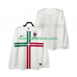 Nogometni Dres Portugal 2012 Retro Muški Gostujući Dugim Rukavima