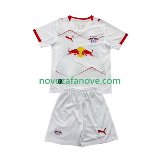 Nogometni Dres RB Leipzig Dječji Domaći 2025-2026 Kratkih Rukava