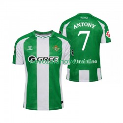 Nogometni Dres Real Betis Antony 7 Muški Domaći 2025-2026 Kratkih Rukava