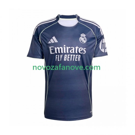 Nogometni Dres Real Madrid Muški Gostujući 2025-2026 Kratkih Rukava