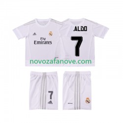 Nogometni Dres Real Madrid Cristiano Ronaldo 7 2015 2016 Retro Dječji Domaći Kratkih Rukava