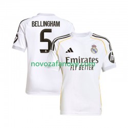 Nogometni Dres Real Madrid Jude Bellingham 5 Muški Domaći 2025-2026 Kratkih Rukava