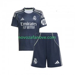 Nogometni Dres Real Madrid Dječji Gostujući 2025-2026 Kratkih Rukava