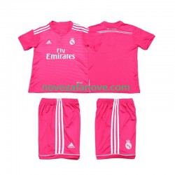 Nogometni Dres Real Madrid 2014 2015 Retro Dječji Gostujući Kratkih Rukava