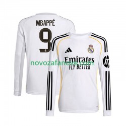Nogometni Dres Real Madrid Mbappé Kylian 9 Muški Domaći 2025-2026 Dugim Rukavima