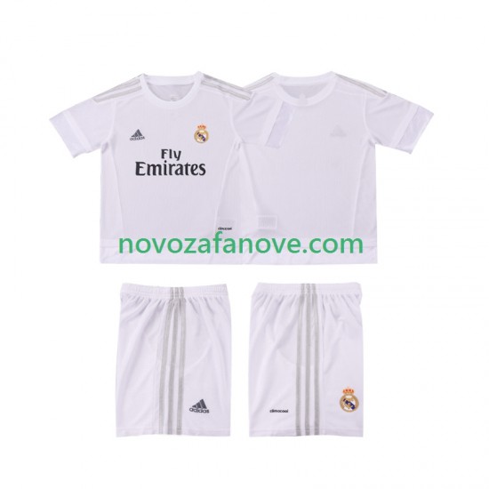 Nogometni Dres Real Madrid 2015 2016 Retro Dječji Domaći Kratkih Rukava
