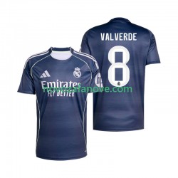 Nogometni Dres Real Madrid Valverde 8 Muški Gostujući 2025-2026 Kratkih Rukava