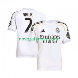 Nogometni Dres Real Madrid Vinicius Junior 7 Muški Domaći 2025-2026 Kratkih Rukava