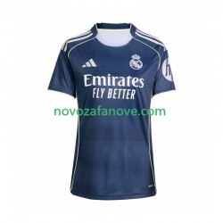 Nogometni Dres Real Madrid Ženska Gostujući 2025-2026 Kratkih Rukava