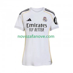 Nogometni Dres Real Madrid Ženska Domaći 2025-2026 Kratkih Rukava
