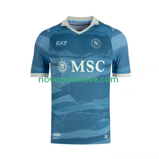 Nogometni Dres Napoli SSC Special Muški Domaći 2024-2025 Kratkih Rukava
