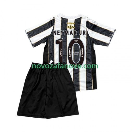 Nogometni Dres Santos FC Neymar JR 10 Dječji Gostujući 2025-2026 Kratkih Rukava