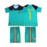 Nogometni Dres Španjolska Casillas 1 Retro Dječji Domaći 2010 Kratkih Rukava