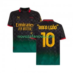 Nogometni Dres AC Milan RAFA LEAO 10 Muški Četvrti 2024-2025 Kratkih Rukava