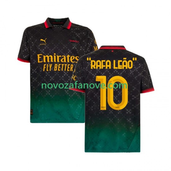Nogometni Dres AC Milan RAFA LEAO 10 Muški Četvrti 2024-2025 Kratkih Rukava