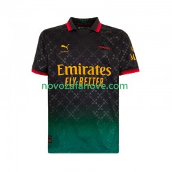Nogometni Dres AC Milan Santiago Gimenez 7 Muški Četvrti 2024-2025 Kratkih Rukava