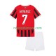 Nogometni Dres AC Milan Santiago Gimenez 7 Dječji Domaći 2024-2025 Kratkih Rukava