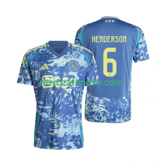 Nogometni Dres AFC Ajax Henderson 6 Muški Gostujući 2024-2025 Kratkih Rukava