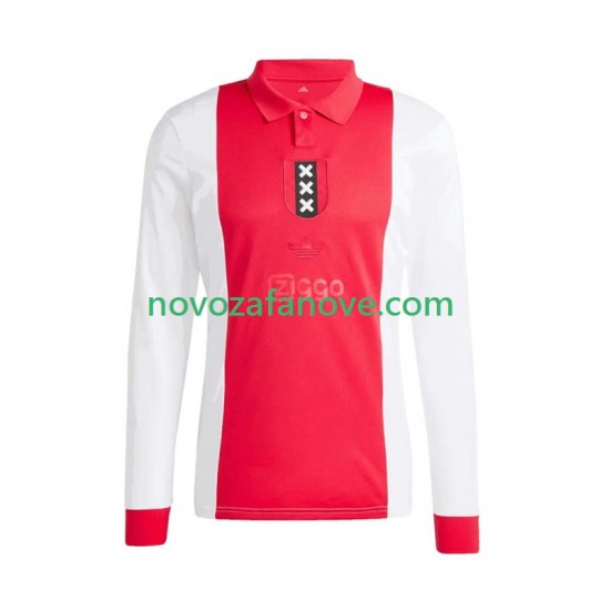 Nogometni Dres AFC Ajax Anniversary Muški Domaći 2024-2025 Dugim Rukavima