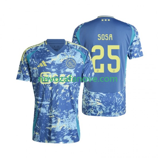Nogometni Dres AFC Ajax Wout Weghorst 25 Muški Gostujući 2024-2025 Kratkih Rukava