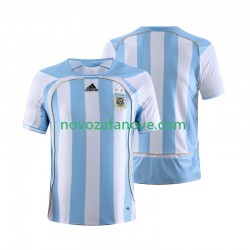 Nogometni Dres Argentina Retro Muški Domaći 2006 Kratkih Rukava