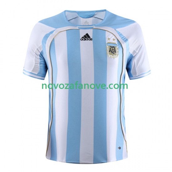 Nogometni Dres Argentina Retro Muški Domaći 2006 Kratkih Rukava