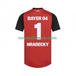 Nogometni Dres Bayer 04 Leverkusen HRADECKY 1 Muški Domaći 2024-2025 Kratkih Rukava