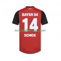 Nogometni Dres Bayer 04 Leverkusen Patrik Schick 14 Muški Domaći 2024-2025 Kratkih Rukava