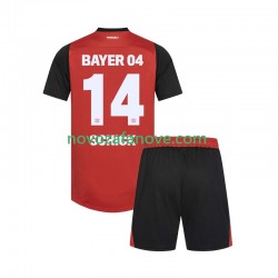Nogometni Dres Bayer 04 Leverkusen Patrik Schick 14 Dječji Domaći 2024-2025 Kratkih Rukava