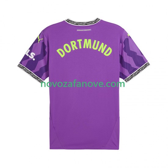 Nogometni Dres Borussia Dortmund Special Golmanski Muški Domaći 2024-2025 Kratkih Rukava
