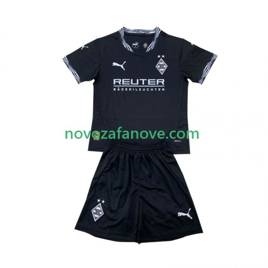 Nogometni Dres Rusija Bo Monchengladbach Dječji Gostujući 2024-2025 Kratkih Rukava