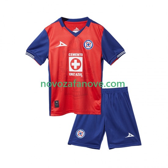 Nogometni Dres Cruz Azul Dječji Treći 2024-2025 Kratkih Rukava
