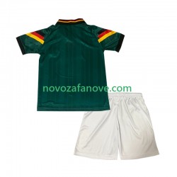 Nogometni Dres Njemačka 1992 Retro Dječji Gostujući Kratkih Rukava