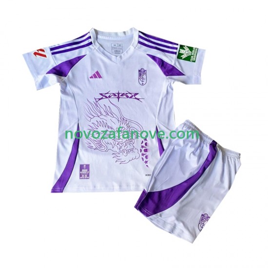 Nogometni Dres Girona Dječji Četvrti 2024-2025 Kratkih Rukava
