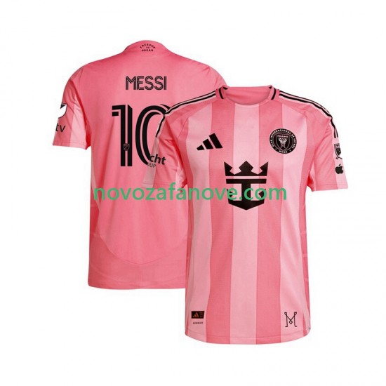 Nogometni Dres Inter Miami Lionel Messi 10 Muški Domaći 2025 Kratkih Rukava