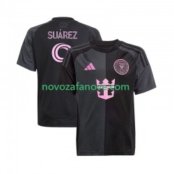 Nogometni Dres Inter Miami Suárez Luis 9 Muški Gostujući 2025 Kratkih Rukava