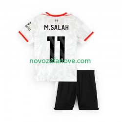 Nogometni Dres Liverpool M.SALAH 11 Dječji Treći 2024-2025 Kratkih Rukava