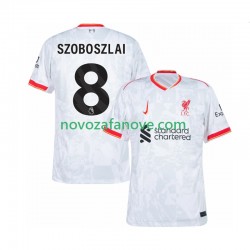 Nogometni Dres Liverpool Szoboszlai 8 Muški Treći 2024-2025 Kratkih Rukava